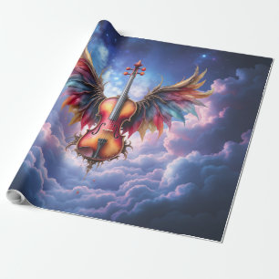 Papel De Regalo Sinfonía de los Cielos a la Luz de la Luna