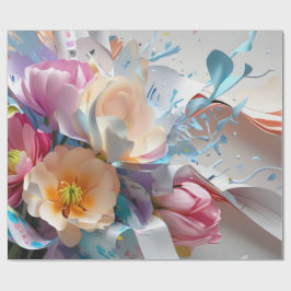 Papel De Regalo Sinfonía de Pétalos