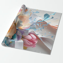 Papel De Regalo Sinfonía de Pétalos