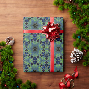 Papel De Regalo Sinfonía Fractal Radiante