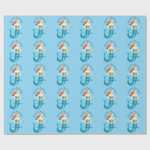 Papel De Regalo Sirena Martini Thunder_Cove
