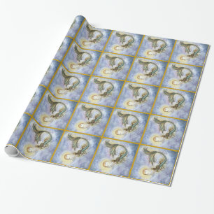 Papel de regalo Sirena y la Luna