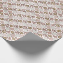 Sirenante de Purpurina de oro de Rubor Pink Pearl