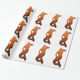 Papel De Regalo sirenas de observación de bronca