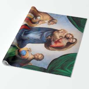 Papel De Regalo Sistine Madonna, Raphael
