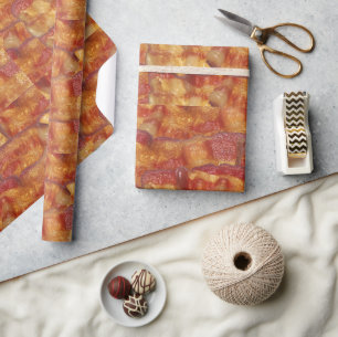 Papel De Regalo Sizzlin frió el tocino