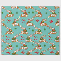 Skeleton Reindeer Gingerbread man