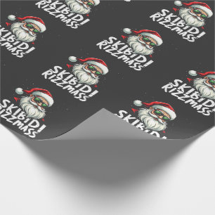 Papel De Regalo Skibidi Rizzmas Navidades divertidos de jerga gene