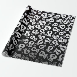 Papel De Regalo Skulls -wrapping paper