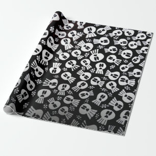 Papel De Regalo Skulls -wrapping paper