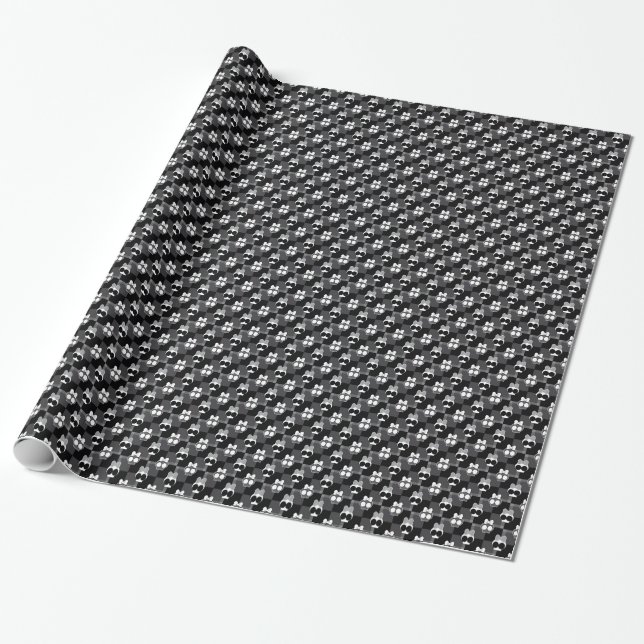 Papel De Regalo Skully (Desenrollado)