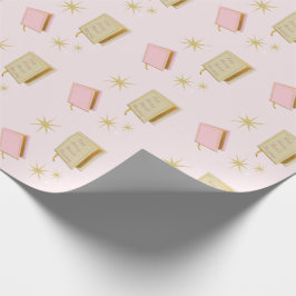 Papel De Regalo Sleep Leer Reapeat Literatura Libros de Amante