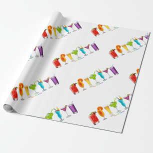 Papel De Regalo SlipperyJoe's Cheers orgullo de cóctel de alcohol