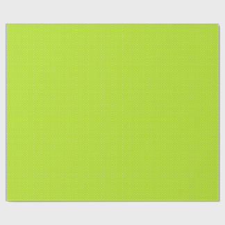 Papel De Regalo Small White Polkadots On Lime Green Wrapping Paper