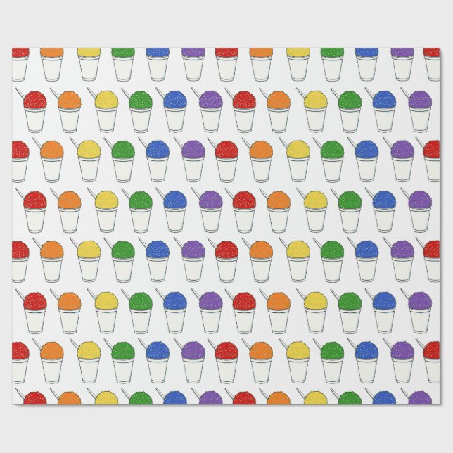 Papel De Regalo Snoball (Superficie plana)