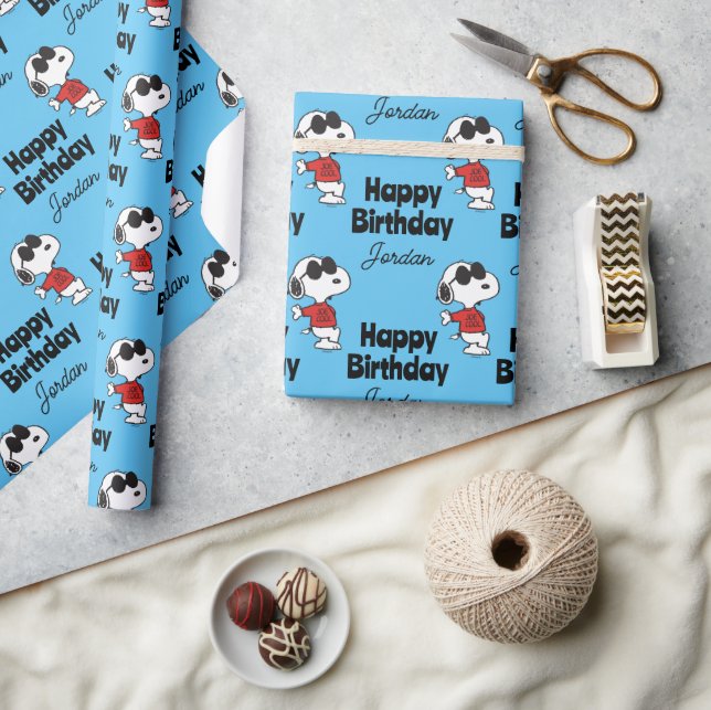 Papel De Regalo Snoopy "Joe Guay" (Artesanía)