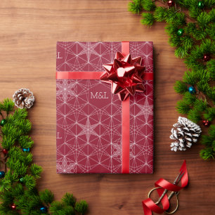 Papel De Regalo Snowflake al estilo japonés