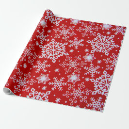 Papel De Regalo Snowflakes