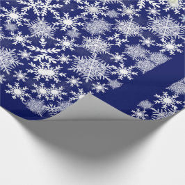Papel De Regalo Snowflakes Lace