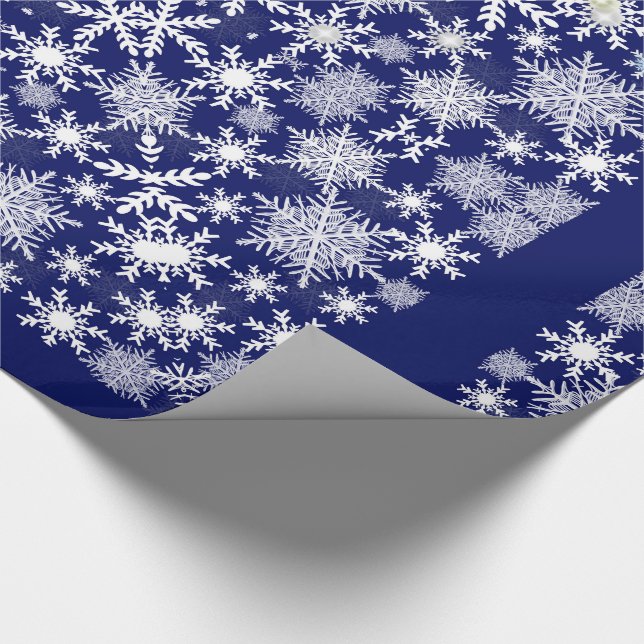 Papel De Regalo Snowflakes Lace (Esquina)