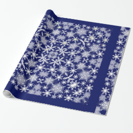 Papel De Regalo Snowflakes Lace