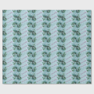 Papel De Regalo Snowflakes patterned gift wrap