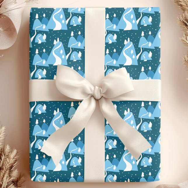 Papel De Regalo Snowley Winter Wonderland (Subido por el creador)