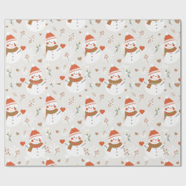 Papel De Regalo ⛄ snowman