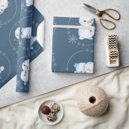 Papel De Regalo "Snowman" 3 tema de Snowman