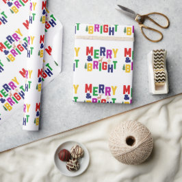 Papel De Regalo Snowman, reno de pino blanco y brillante