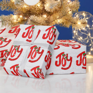 Papel De Regalo Snowman y la alegría en la madera