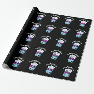 Papel De Regalo Soaperstar Funny Soap Pun Dark BG