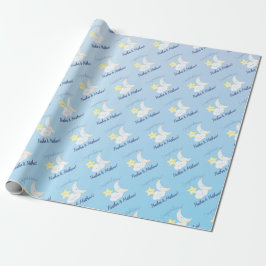 Papel De Regalo Sobre la luna y las estrellas