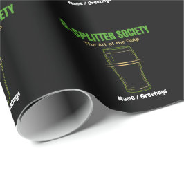 Papel De Regalo Sociedad G-Splitter El Arte del Trago Cultura de l