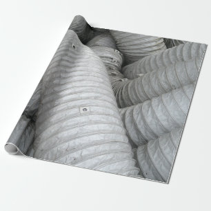 Papel De Regalo sofá de tela gris y negro