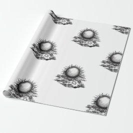 Papel De Regalo Sol Nublado