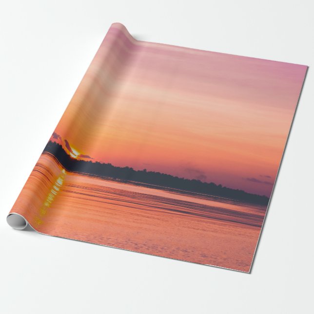 PAPEL DE REGALO SOL SOBRE HORIZONTE (Desenrollado)