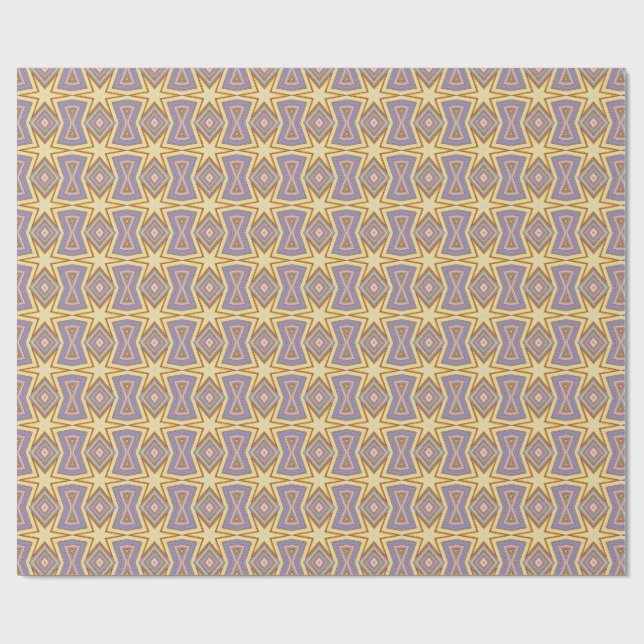 Papel de regalo Solar Star y Diamond (Superficie plana)