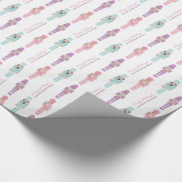 Papel De Regalo Soldados de madera kitsch nutcracker felices fiest