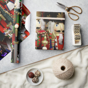 Papel De Regalo Soldados de Navidad de Cascanueces