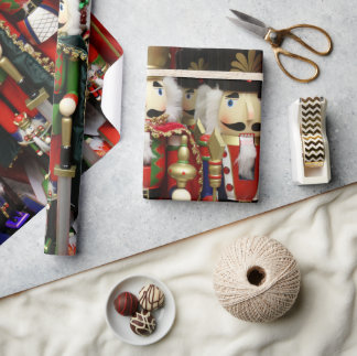 Papel De Regalo Soldados de Navidad de Cascanueces