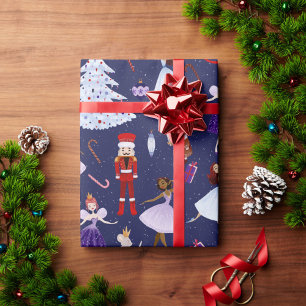 Papel De Regalo Soldados de Navidad de Marina Bonitos Cascanueces 