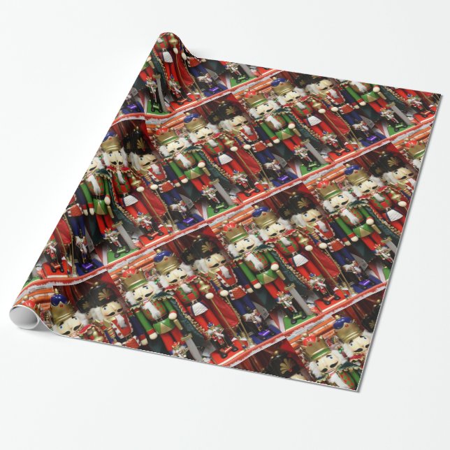 Papel De Regalo Soldados de Navidades desnudistas (Desenrollado)