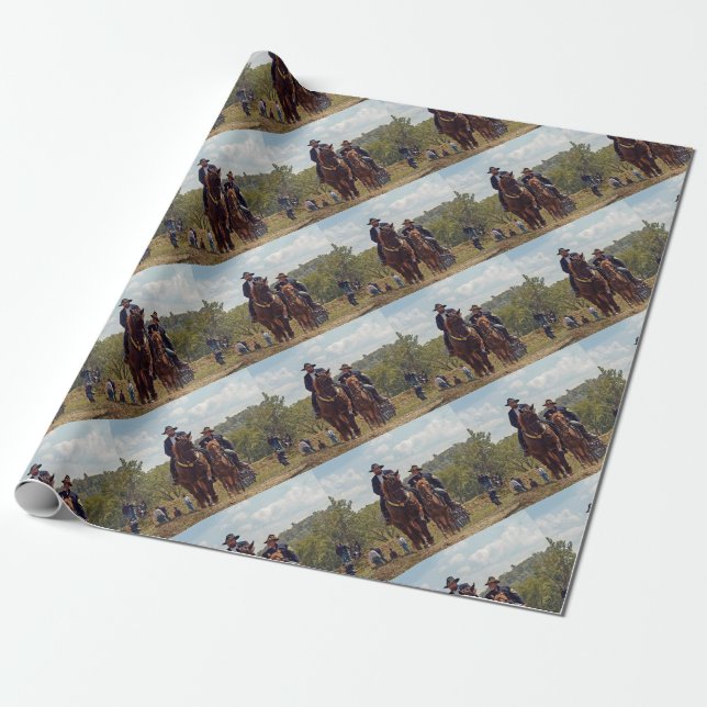 Papel De Regalo Soldados de Sindicatos Ricos (Desenrollado)