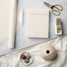 Papel De Regalo Solid ivory