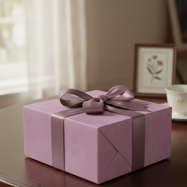 Papel De Regalo Solid Light Pink / Dusty Pink Gift Wrap Paper (Subido por el creador)