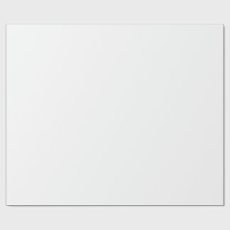 Papel De Regalo Solid White Customizable Wrapping Pap