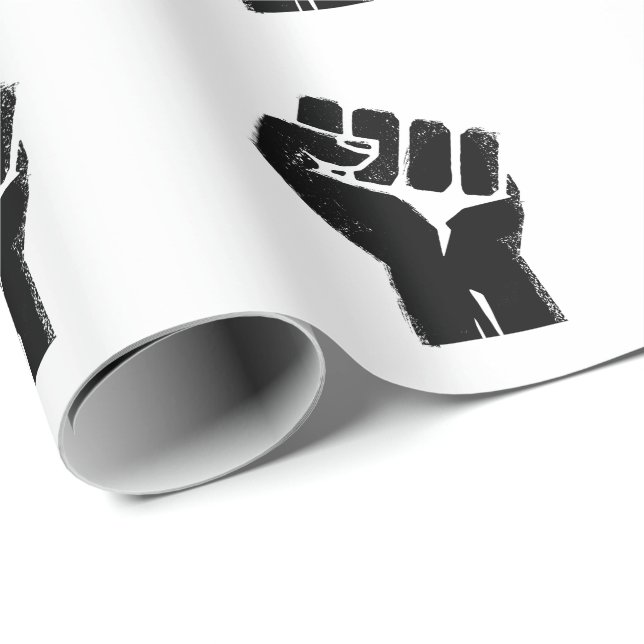 Papel De Regalo Solidaridad racial (Esquina del rollo)