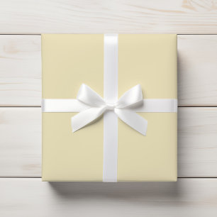 Papel De Regalo Sólido amarillo pálido en pasto suave
