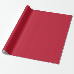 Papel De Regalo sólido clásico Verdadero rojo